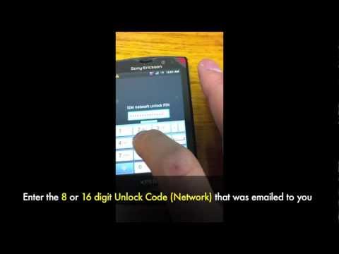 Sony Xperia Lt30p Unlock Code Free